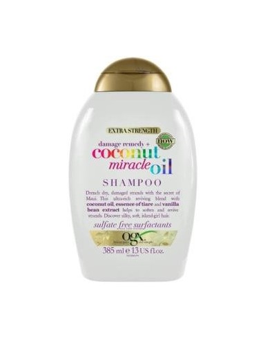 Champu Coconut Oil Extrafuerte 385Ml. de Ogx