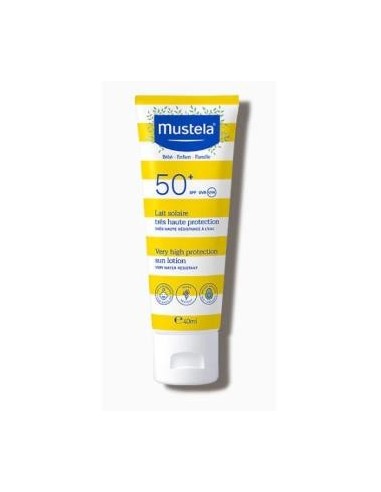 Leche Solar Spf50+ Especial Cara 40 Mililitros Mustela