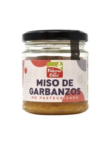 Miso De Garbanzos No Pasteurizado 150 Gramos Bio La Finestra Sul Cielo