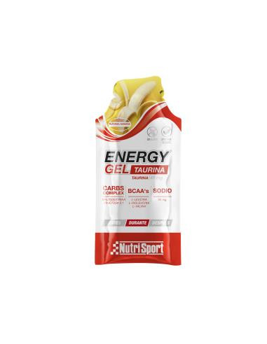 Energy Gel Taurina Platano 24Uds. Nutrisport