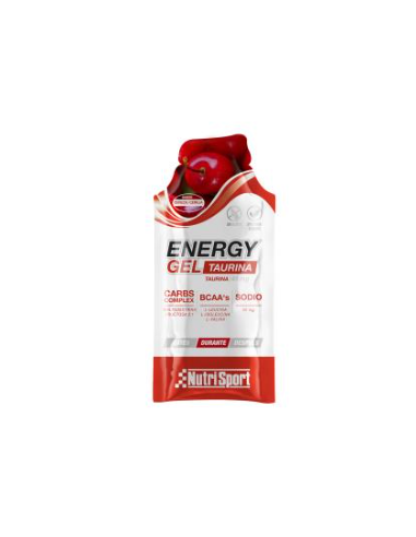 Energy Gel Taurina Cereza 24Uds. Nutrisport