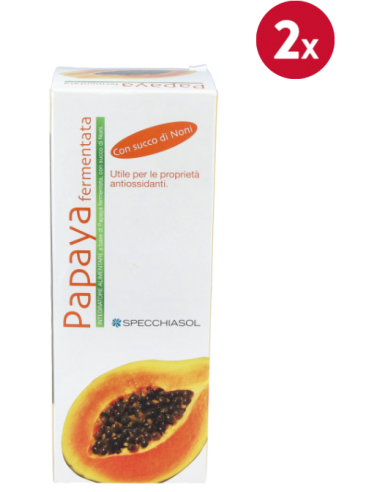 Pack 2 uds Papaya Fermentada 500 Ml  Specchiasol