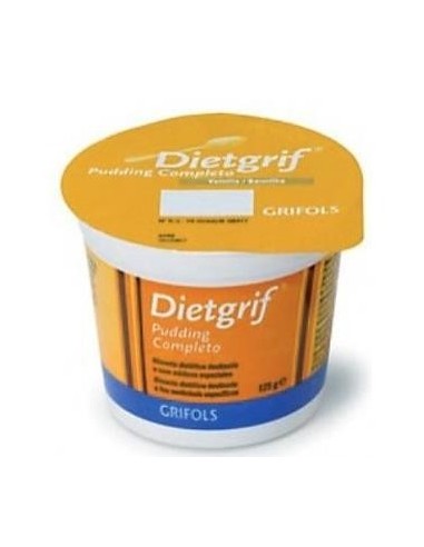 Dietgrif Pudding Completo Vainilla 24X125 Gramos Grifols