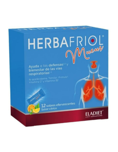 Herbafriol Mucus 12 sticks de Eladiet