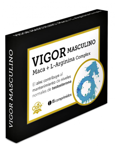 Vigor Masculino 15 comprimidos (Viaje) de Obire