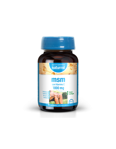 Msm + Vitamina C 1000 Mg  90 Comprimidos De Dietmed