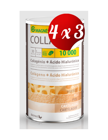 Pack 4x3 uds Super Collaforce 10.000 Limón Lata 450G De Dietmed