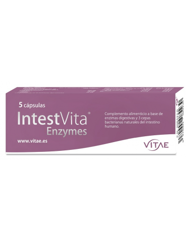 IntestVita Enzymes REDUX 5 cápsulas de Vitae