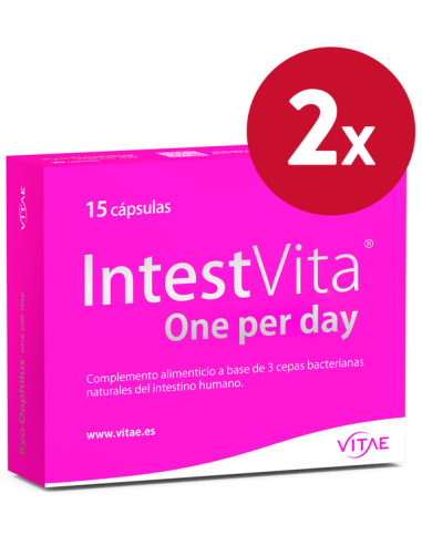 Pack 2 uds IntestVita One per Day 15 cápsulas de Vitae