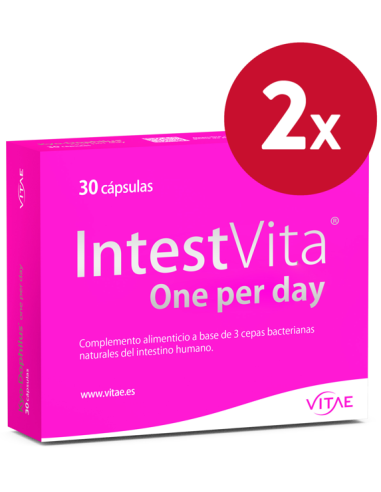 Pack 2 uds IntestVita One per Day 30 cápsulas de Vitae