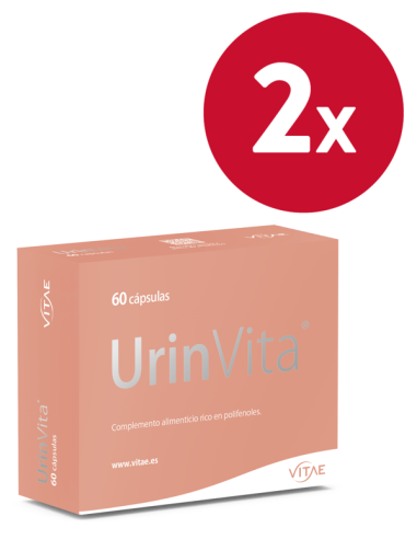 Pack 2 uds UrinVita 60 cápsulas de Vitae