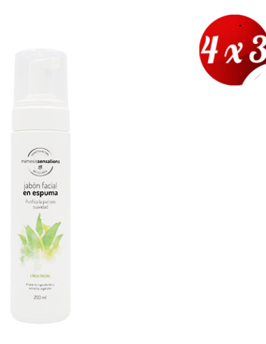 Pack 4x3 Jabon Facial 200 Ml de Herbora