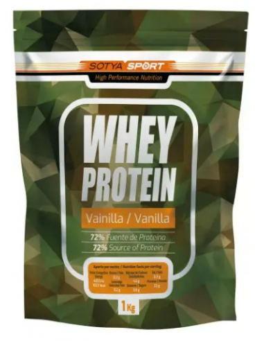 Whey Protein Vainilla 1Kg Doypack Sotya