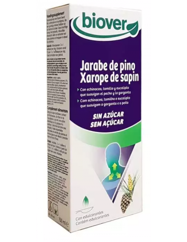 Jarabe de pino sin azucar 150ml Biover