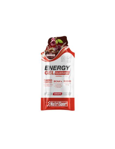 Energy Gel Guarana Cereza-Cola 24Uds. Nutrisport