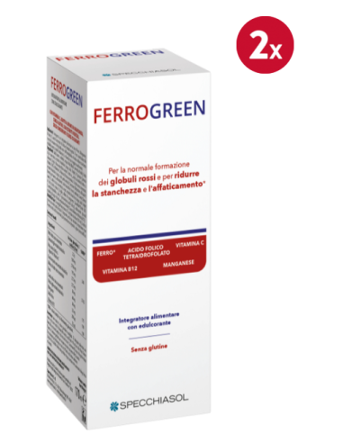 Pack 2 uds Ferrogren Jarabe 170 Ml  Specchiasol