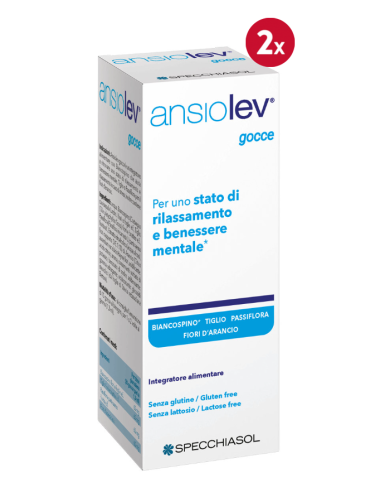 Pack 2 uds Ansiolev Gotas  20 Ml Specchiasol