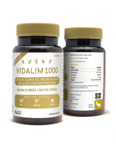 Vidalim 1000Mg Dha 30 Cápsulas de Vidalim