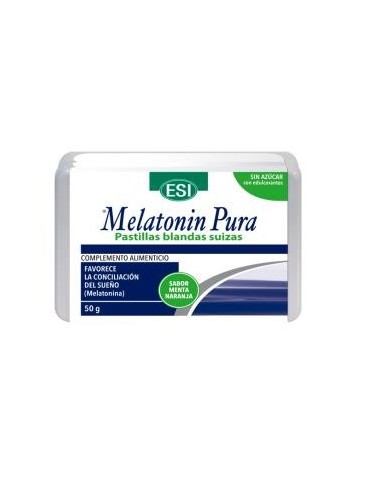 Melatonin 1Mg. Pastilla Blanda 50Gr. Trepatdiet-Esi