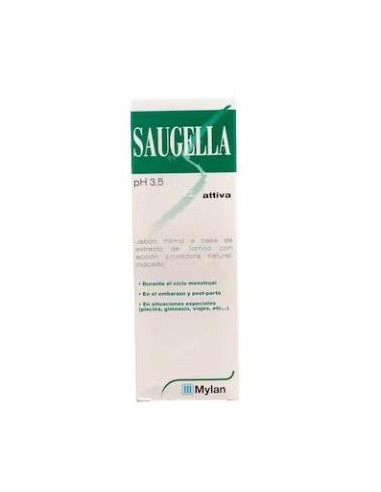 Saugella Attiva Jabón Intimo 250 Ml Verde Rottapharm