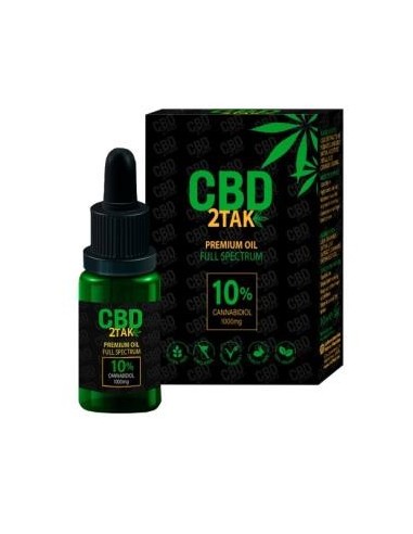 Cbd Premium Oil 10% Cannabidiol 1000Mg 10 Mililitros Cbd 2Tak