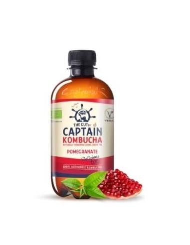 Kombucha Granada 400 Mililitros Bio Captain