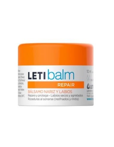 Letibalm Repair Pediat Balsamo Nariz-Labios 10 Ml Leti