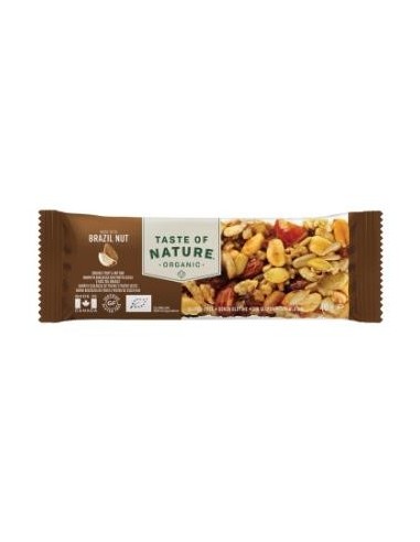 Barrita De Nueces Brasil Semillas Y Pasas 16Uds Taste Of Nature