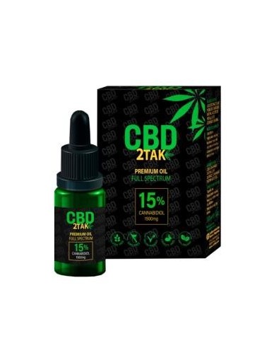 Cbd Premium Oil 15% Cannabidiol 1500Mg 10 Mililitros Cbd 2Tak