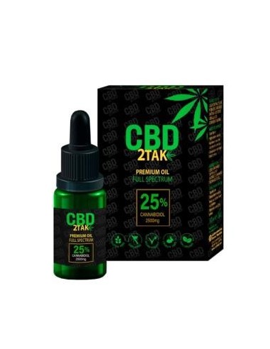 Cbd Premium Oil 25% Cannabidiol 2500Mg 10 Mililitros Cbd 2Tak