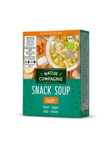 Sopa De Pollo Instantanea 12Cajasx2 Sobres Bio Natur Companier