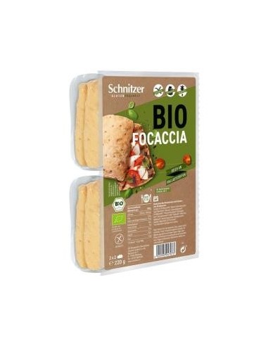 Panecillos Focaccia 220 Gramos Bio Sg Schnitzer