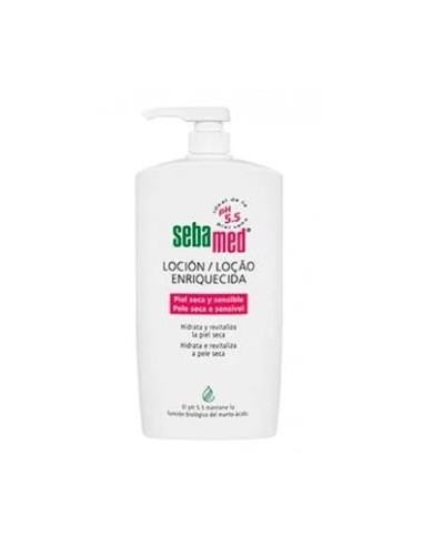 Locion Hidratante Regeneradora Piel Seca 400 Mililitros Sebamed