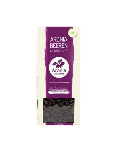 Bayas De Aronia Secas 200 Gramos Bio Aronia