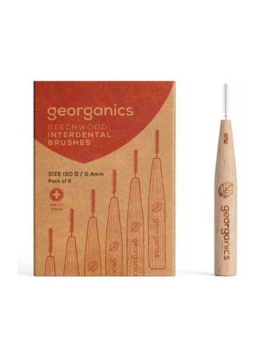 Cepillo Interdental Madera De Haya 0. Georganics