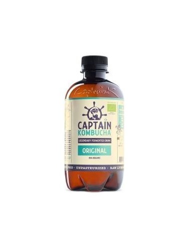 Kombucha Original 400 Mililitros Bio Captain