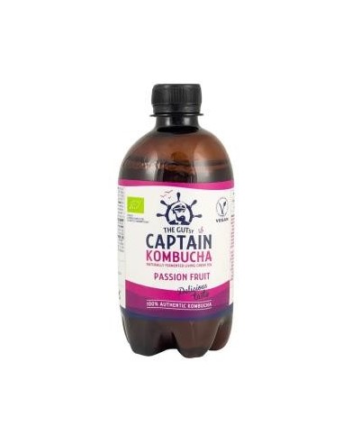 Kombucha Frutas De La Pasion 400 Mililitros Bio Captain