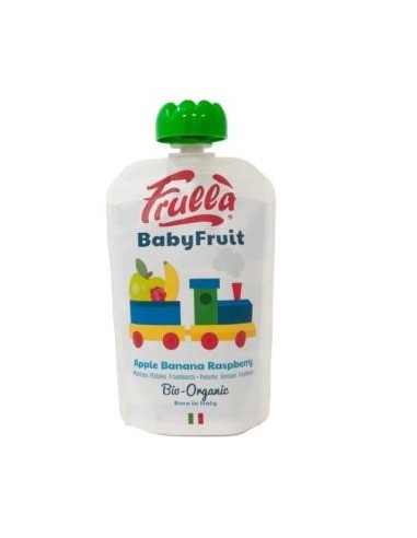 Baby Pure De Manzana Platano Y Frambuesa Pack 10Ud Frulla