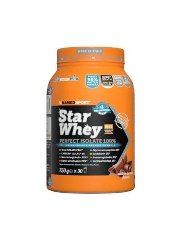 Star Whey Isolate Sublime Chocolate 750 Gramos Named Sport