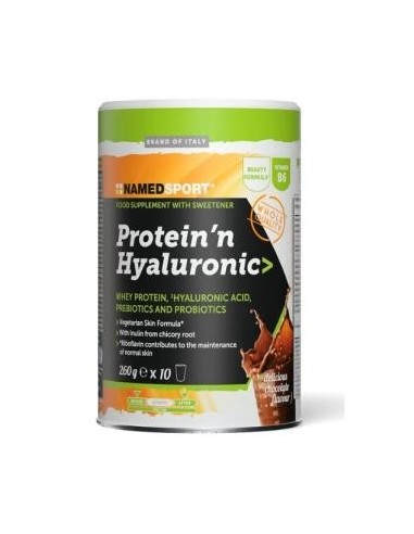 Protein´N Hyaluronic Chocolate 260 Gramos Named Sport