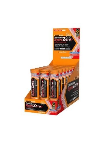 Isotonic Hydra Zero Naranja 18Tubosx20 Comprimidos Named Sport