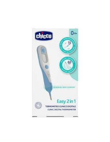 Termometro Cli Dig Easy 2 En 1 Rectal Y Axilar Chicco