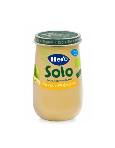 Hero Baby Solo Potito Eco Pera-Platano 190 Gramos Hero