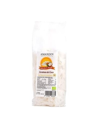 Escamas De Coco 200 Gramos Bio Amandin