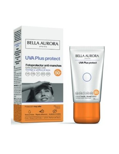 Solar Uva Plus Spf50+ Antimanchas 50 Mililitros Bella Aurora