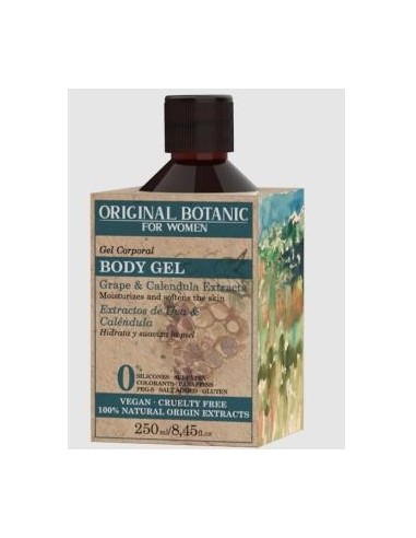 Gel Corporal Unisex 250 Mililitros Original Botanic