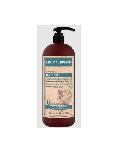 Gel Corporal Unisex 1L. Original Botanic