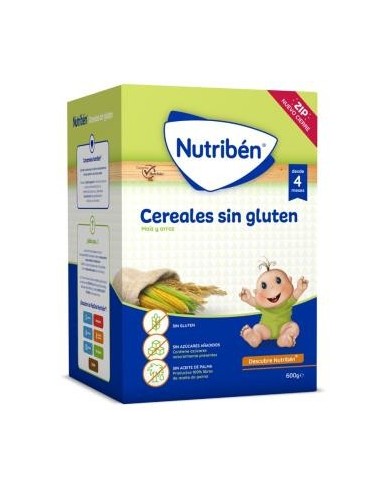 Nutriben Cereales S/Gluten 600 Gramos Nutriben