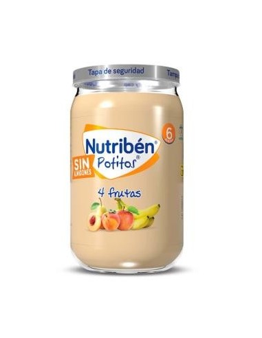 Nutriben Potito 4 Frutas 235 Gramos+6M Nutriben