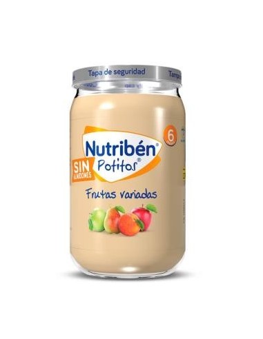 Nutriben Potito Frutas Variadas 235 Gramos+6M Nutriben